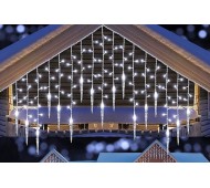 Tenda 4 m, 24 ghiaccioli bianco freddo prolungabile 